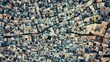 A shocking aerial photo of cluster housing in agra