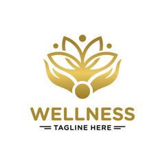 Wall Mural - Classy natural health logo