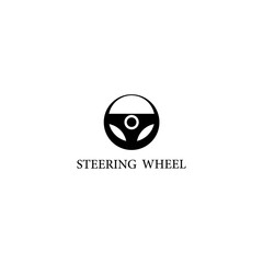 Wall Mural - steering logo template vector icon design