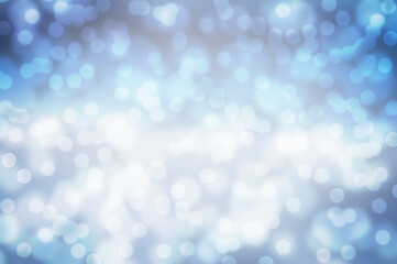 christmas background with bokeh lights