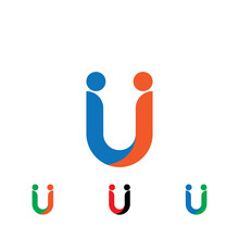 Creative Letter U Illustration Design Logo And Symbol Icon Vector