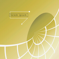 Poster - Globe icon. Flat vector drawing. Horizontal vertical lines