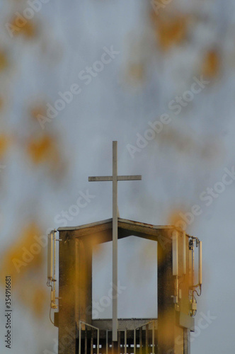 Fotografía Christian cross, crucifix, symbol of Jesus' death