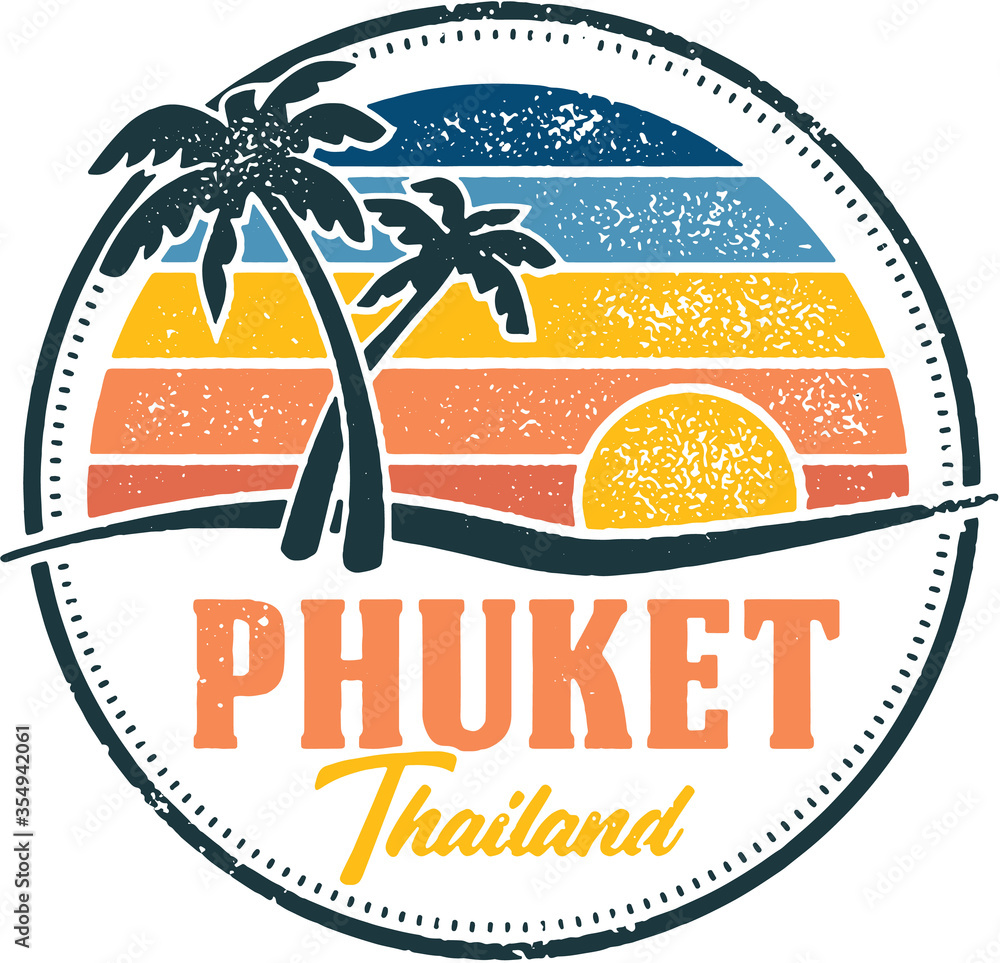Phuket Thailand Autoaufkleber – Wasserdichter Vinyl-Aufkleber Für Auto & Fenster