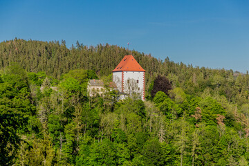 Wall Mural - Wanderung rund um die Hohenwarte Talsperre am 