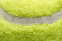 Standard Tennis Ball, Texture Close Up