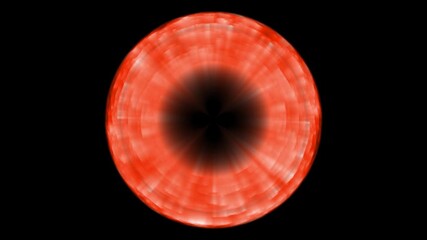 Wall Mural - time tunnel animation, can be used as a video background