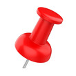 © nerthuz - Red Thumbtack / Push Pin Isolated