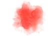 red watercolor brush paint background