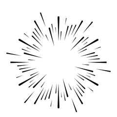 Wall Mural - halftone dots in circle form. sun logo . vector dotted flower . design element