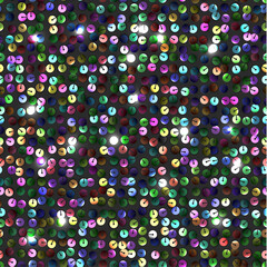 Wall Mural - seamless colorful sequined texture - vector illustration eps10