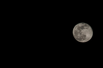 full moon in the night