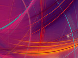 Fototapeta Panele - purple abstract fractal background 3d rendering illustration