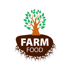 Wall Mural - Farm House concept logo full vector