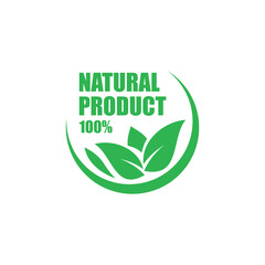 Canvas Print - logo natural product