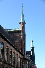 Poster - Tuerme am Rathaus in Luebeck