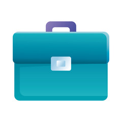 Sticker - Isolated suitcase bag vector design