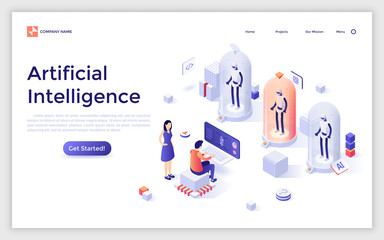 isometric vector illustration