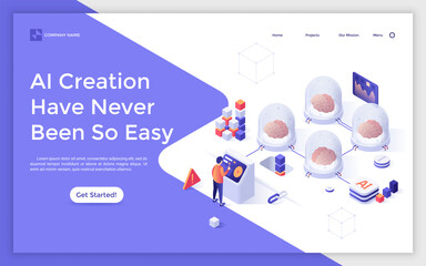 Isometric vector illustration