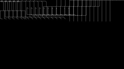 Wall Mural - Abstract Background Black And White Geometric Lines