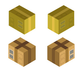 Sticker - isometric box