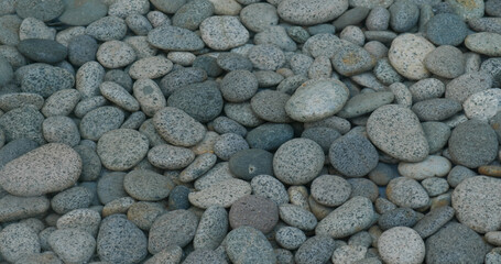 Wall Mural - Pebble stone inside water tank