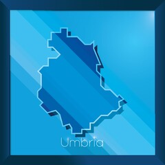 umbria map