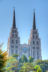 Wall Mural - Jeil church at Daegu, Republic of Korea