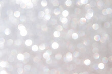 Abstract Sparkle Glitter Light White Grey Background