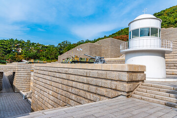 Incheon Landing Operation Memorial hall in Republic of Korea