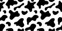 Vector Image Of A Cow Pattern