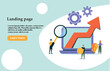 © Anastasiia - Web page design templates for data analysis, management app, consulting, social media marketing. Modern vector illustration concepts for website and mobile website development.