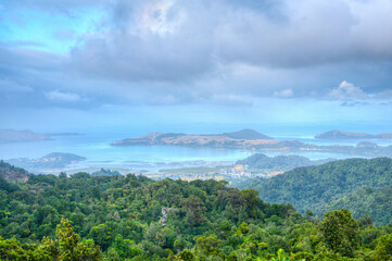 Wall Mural - Landscape of Coromandel peninsula in New Zealand