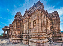 Pattadakal, Also Called Raktapura, Is A Complex Of 7th And 8th Century CE Hindu And Jain Temples In Northern Karnataka, India.