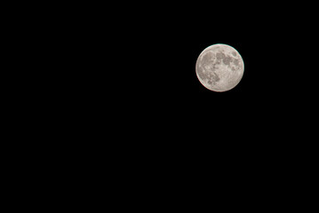full moon in the night