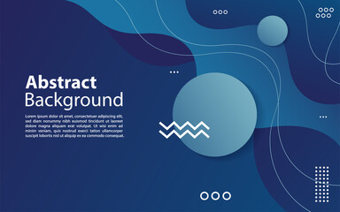  Dynamic blue textured background design in 3D style with blue color.