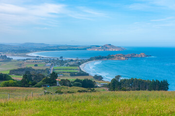 Wall Mural - Puketeraki lookout in New Zealand