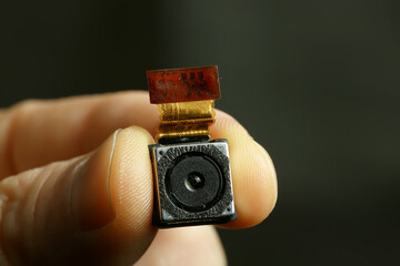 mini spy camera / small video camera, mini, security concept