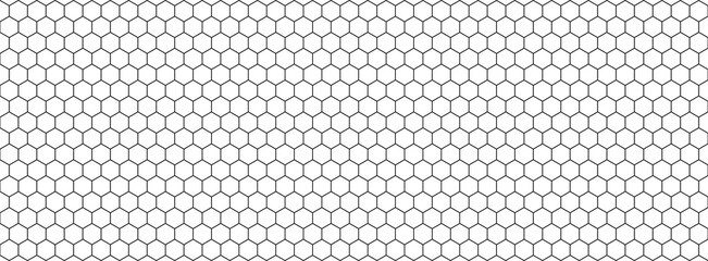 Honeycomb hexagon pattern. Vector isolated texture. Comb texture design. Vector hexagonal cell texture.