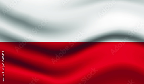 Dekoracja na wymiar  flaga-polska