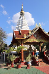 Sticker - Temple à Chiang Mai, Thaïlande