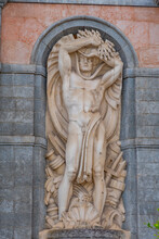 Sculpture At Riva Del Garda In Italy