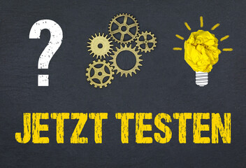 Sticker - Jetzt testen