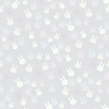 Bunny Rabbit Seamless Pattern Free Stock Photo - Public Domain Pictures