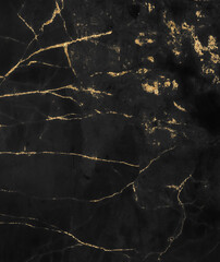 Wall Mural - Black and gold marble texture design for cover book or brochure, poster, wallpaper background or realistic business and design artwork.	
