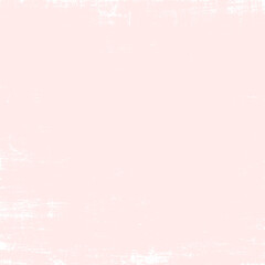 Canvas Print - abstract light pink background with white grunge and scratched texture