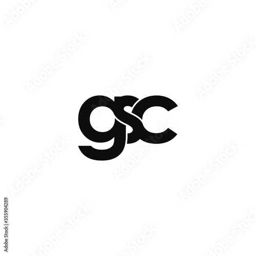 Gsc Letter Original Monogram Logo Design Stock Vector Adobe Stock Gsc Letter Original Monogram Logo Design Stock Vector Adobe Stock