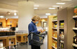 © lado2016 - Supermarket shopping, face mask and gloves,Young man shopping in supermarket, reading product information