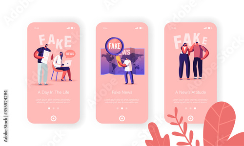Fake News And Gossips Mobile App Page Onboard Screen Template Tiny People Characters Reading Newspapers And Social Media Information False Info Fabrication Concept Cartoon Vector Illustration Stock Vektorgrafik Adobe Stock Fake News And Gossips Mobile App Page Onboard Screen Template Tiny People Characters Reading Newspapers And Social Media Information False Info Fabrication Concept Cartoon Vector Illustration Stock Vektorgrafik Adobe Stock