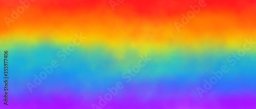 Naklejka tęcza  farby-akwarelowe-jak-pastelowy-styl-ombre-tlo-gradientowe-opalizujacy-szablon-broszury